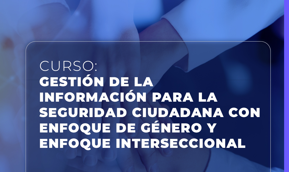 Gestión de Información Para la Seguridad Ciudadana con Enfoque de Género y Enfoque Interseccional